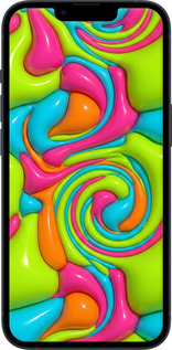 TPU чехол Y2K Jelly Dream для Apple iPhone 14 - 6780b-2648 изображение 