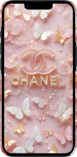 3D пластиковый матовый чехол Шанель для Apple iPhone 14 - 6366m-2648 изображение 
