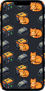 3D пластиковый матовый чехол Autonomous Zone для Apple iPhone 14 - 6771m-2648 изображение 