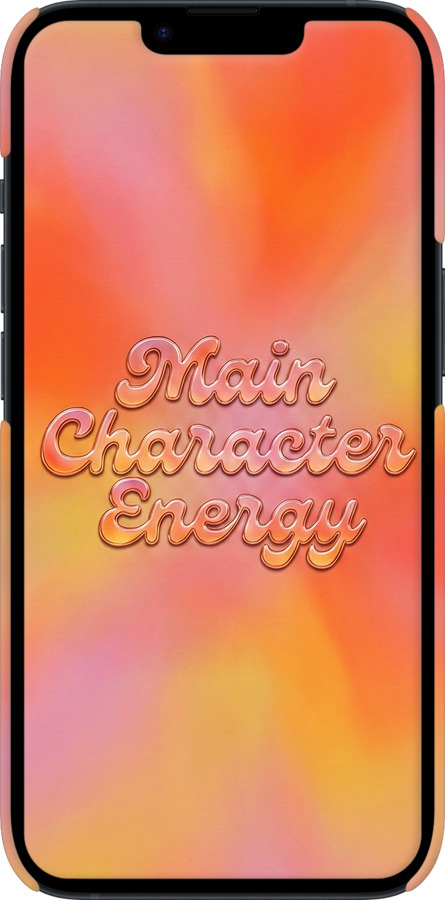 3D пластиковый матовый чехол Aura Gradient Main Character Energy Aesthetic Y2K для Apple iPhone 14 - 6783m-2648 изображение 