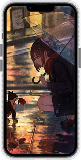 Чохол Bumper чехол Anime для Apple iPhone 14 - 6609pc-2648 изображение 