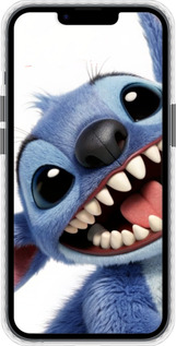 Чехол Bumper чехол Стич для Apple iPhone 14 - 6684pc-2648 изображение 
