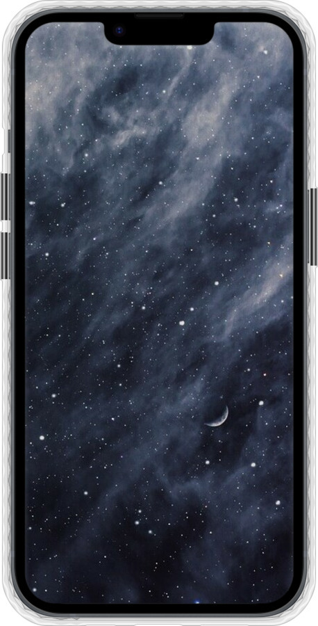 Чехол Bumper чехол Голубые облака, Голубая луна для Apple iPhone 14 - 6398pc-2648 изображение 