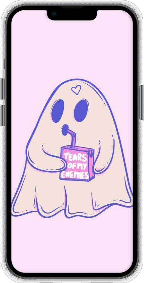 Чехол Bumper чехол Милый призрак для Apple iPhone 14 - 6507pc-2648 изображение 