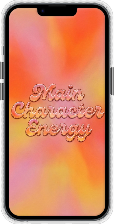 Чехол Bumper MagSafe чехол Aura Gradient Main Character Energy Aesthetic Y2K для Apple iPhone 14 - 6783pm-2648 изображение 