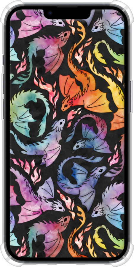Силикон с усиленными углами чехол № 5416 для Apple iPhone 14 - 5416sp-2648 изображение 