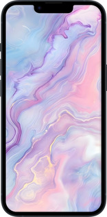 Силиконовый чехол Нежный мрамор для Apple iPhone 14 - 6310u-2648 изображение 