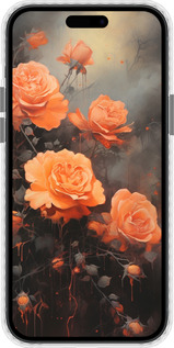 Чохол Bumper чехол Оранжеві троянди для Apple iPhone 15 Plus - 5944pc-3097 изображение 