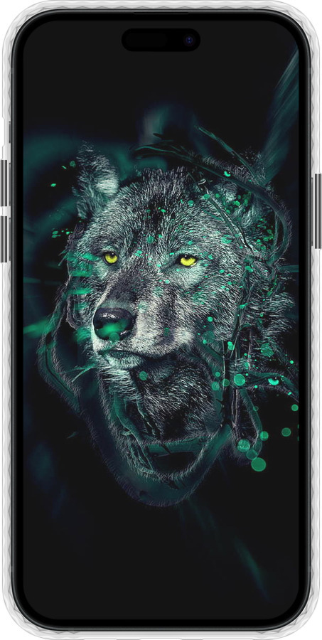 Чехол Bumper MagSafe чехол Wolf для Apple iPhone 15 Plus - 6610pm-3097 изображение 