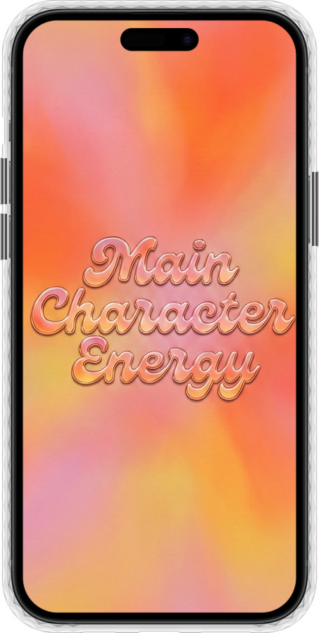 Чехол Bumper MagSafe чехол Aura Gradient Main Character Energy Aesthetic Y2K для Apple iPhone 15 Plus - 6783pm-3097 изображение 