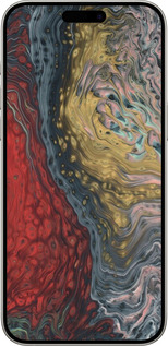 TPU чехол С изображением абстрактной живописи для Apple iPhone 15 Pro Max - 6530b-3098 изображение 