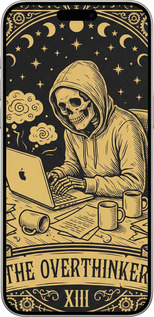 TPU чехол The Overthinker для Apple iPhone 15 Pro Max - 6774b-3098 изображение 