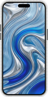 Чехол Bumper чехол Liquid Chrome для Apple iPhone 15 Pro Max - 6781pc-3098 изображение 