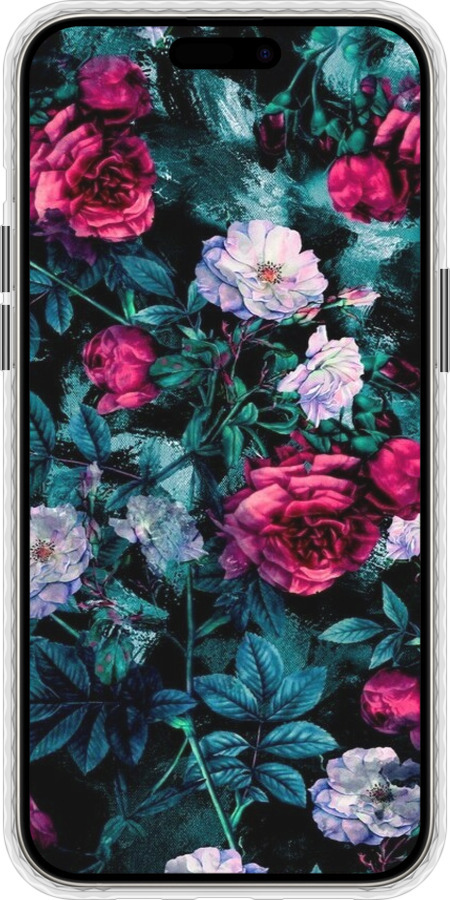 Чехол Bumper MagSafe чехол Сад и розы для Apple iPhone 15 Pro Max - 6483pm-3098 изображение 