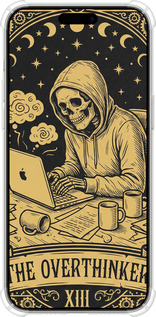 Силикон с усиленными углами чехол The Overthinker для Apple iPhone 15 Pro Max - 6774sp-3098 изображение 