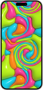 Силиконовый чехол Y2K Jelly Dream для Apple iPhone 15 Pro Max - 6780u-3098 изображение 