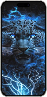 TPU чехол Ледяной леопард для Apple iPhone 15 Pro - 6460b-3096 изображение 