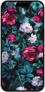 TPU чехол Сад та троянди для Apple iPhone 15 Pro - 6483b-3096 изображение 