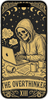 TPU чехол The Overthinker для Apple iPhone 15 Pro - 6774b-3096 изображение 