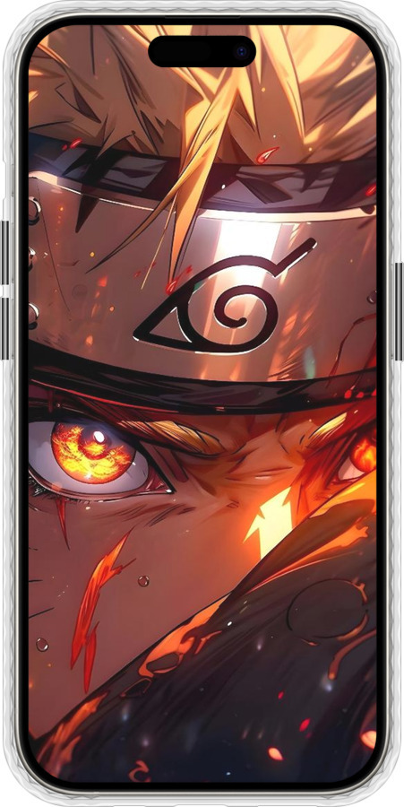 Чохол Bumper чехол Наруто для Apple iPhone 15 Pro - 6277pc-3096 изображение 