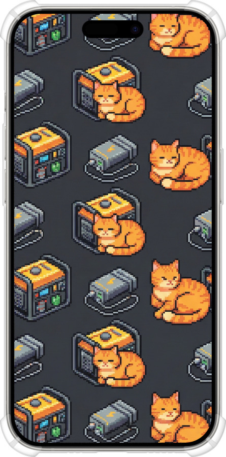 Силикон с усиленными углами чехол Autonomous Zone для Apple iPhone 15 Pro - 6771sp-3096 изображение 