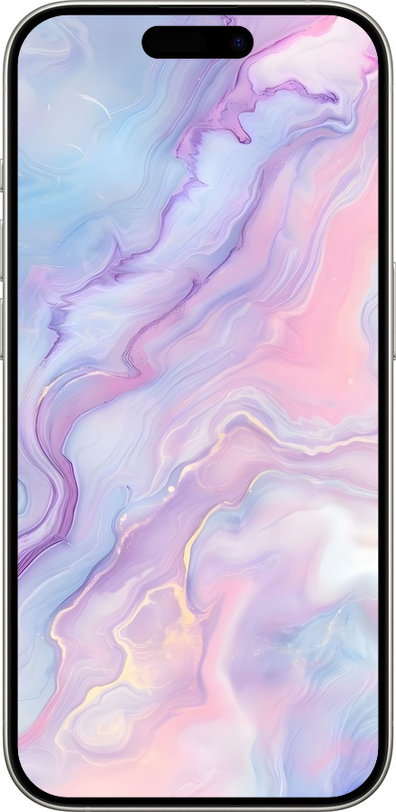 Силіконовий чехол Нежный мрамор для Apple iPhone 15 Pro - 6310u-3096 изображение 