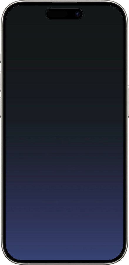 Силиконовый чехол Градиент в тёмно - синем стиле для Apple iPhone 15 Pro - 6542u-3096 изображение 