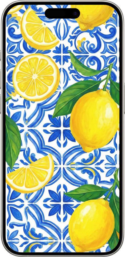 Силіконовий чехол Grocery Girl Italian Summer для Apple iPhone 15 Pro - 6766u-3096 изображение 