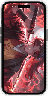 Чехол Bumper чехол Аниме воин для Apple iPhone 15 - 6281pc-3075 изображение 
