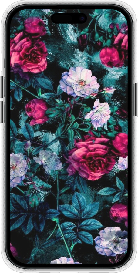 Чехол Bumper чехол Сад и розы для Apple iPhone 15 - 6483pc-3075 изображение 