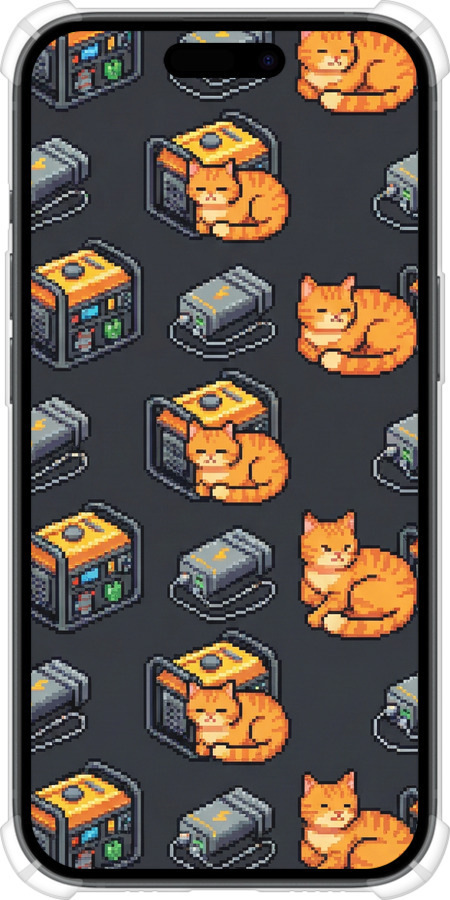 Силіконовий протиударний с посиленими кутами чехол Autonomous Zone для Apple iPhone 15 - 6771sp-3075 изображение 