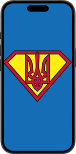 TPU чехол Супер Тризуб для Apple iPhone 16 Plus - 1164b-3714 изображение 