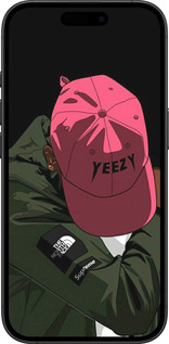 TPU чехол logo de yeezy для Apple iPhone 16 Plus - 3995b-3714 изображение 