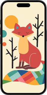 TPU чехол Rainbow fox для Apple iPhone 16 Plus - 4010b-3714 изображение 