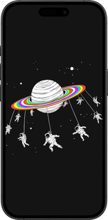 TPU чехол Місячна карусель для Apple iPhone 16 Plus - 4136b-3714 изображение 