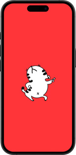 TPU чехол Котик для Apple iPhone 16 Plus - 4577b-3714 изображение 