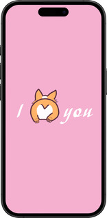TPU чехол Люблю1 для Apple iPhone 16 Plus - 4587b-3714 изображение 