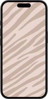 TPU чехол Зебра беж для Apple iPhone 16 Plus - 4875b-3714 изображение 