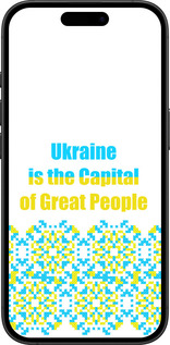 TPU чехол Ukraine для Apple iPhone 16 Plus - 5283b-3714 изображение 