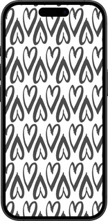 TPU чехол Сердца v2 для Apple iPhone 16 Plus - 5497b-3714 изображение 