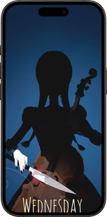 TPU чехол Wednesday для Apple iPhone 16 Plus - 5515b-3714 изображение 