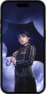 TPU чехол Wednesday v2 для Apple iPhone 16 Plus - 5516b-3714 изображение 