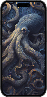 TPU чехол Восьминіг для Apple iPhone 16 Plus - 5551b-3714 изображение 