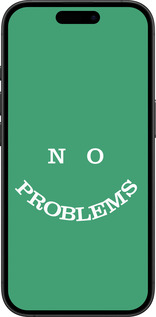 TPU чехол No Problems для Apple iPhone 16 Plus - 5573b-3714 изображение 