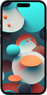 TPU чехол Горошек абстракция для Apple iPhone 16 Plus - 5608b-3714 изображение 