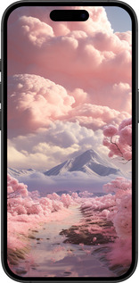 TPU чехол Розовые облака для Apple iPhone 16 Plus - 5660b-3714 изображение 