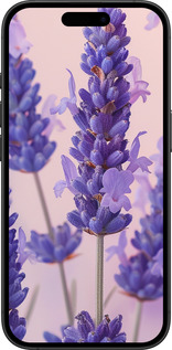 TPU чехол Лаванда для Apple iPhone 16 Plus - 6037b-3714 изображение 