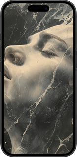 TPU чехол Мраморная женщина для Apple iPhone 16 Plus - 6040b-3714 изображение 