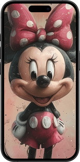 TPU чехол Minnie Mouse для Apple iPhone 16 Plus - 6054b-3714 изображение 