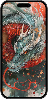 TPU чехол Стихия огня для Apple iPhone 16 Plus - 6101b-3714 изображение 